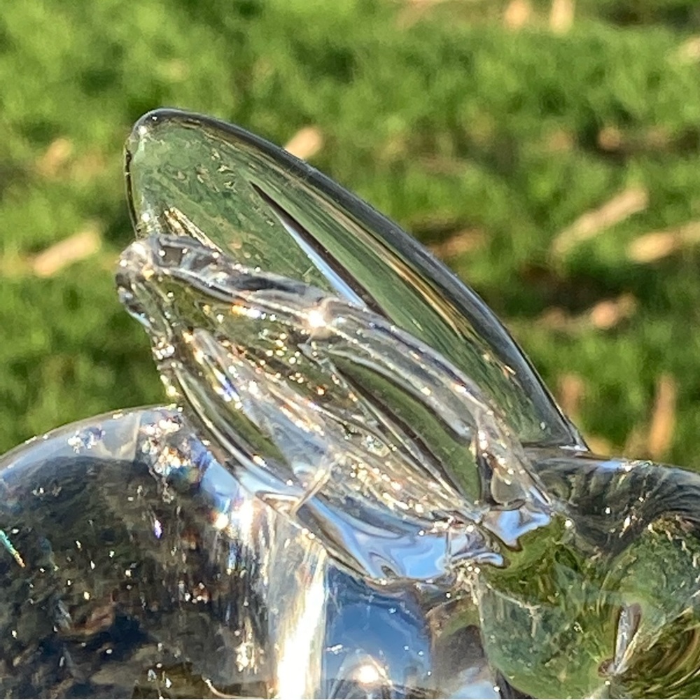 Dazzling Vintage Leonard Art Glass Bunny - Picture 6 of 13